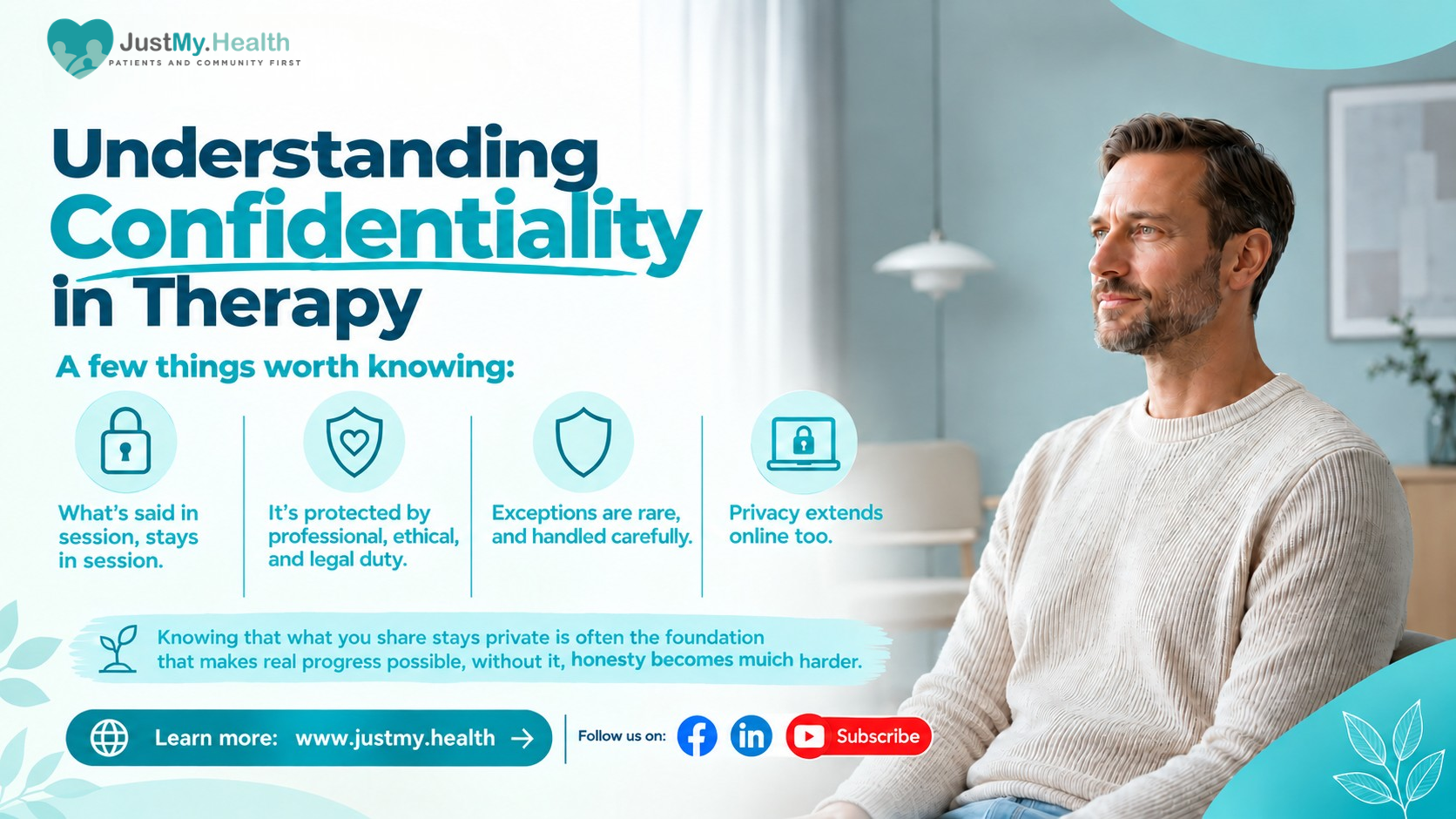 𝐔𝐧𝐝𝐞𝐫𝐬𝐭𝐚𝐧𝐝𝐢𝐧𝐠 𝐂𝐨𝐧𝐟𝐢𝐝𝐞𝐧𝐭𝐢𝐚𝐥𝐢𝐭𝐲 𝐢𝐧 𝐓𝐡𝐞𝐫𝐚𝐩𝐲