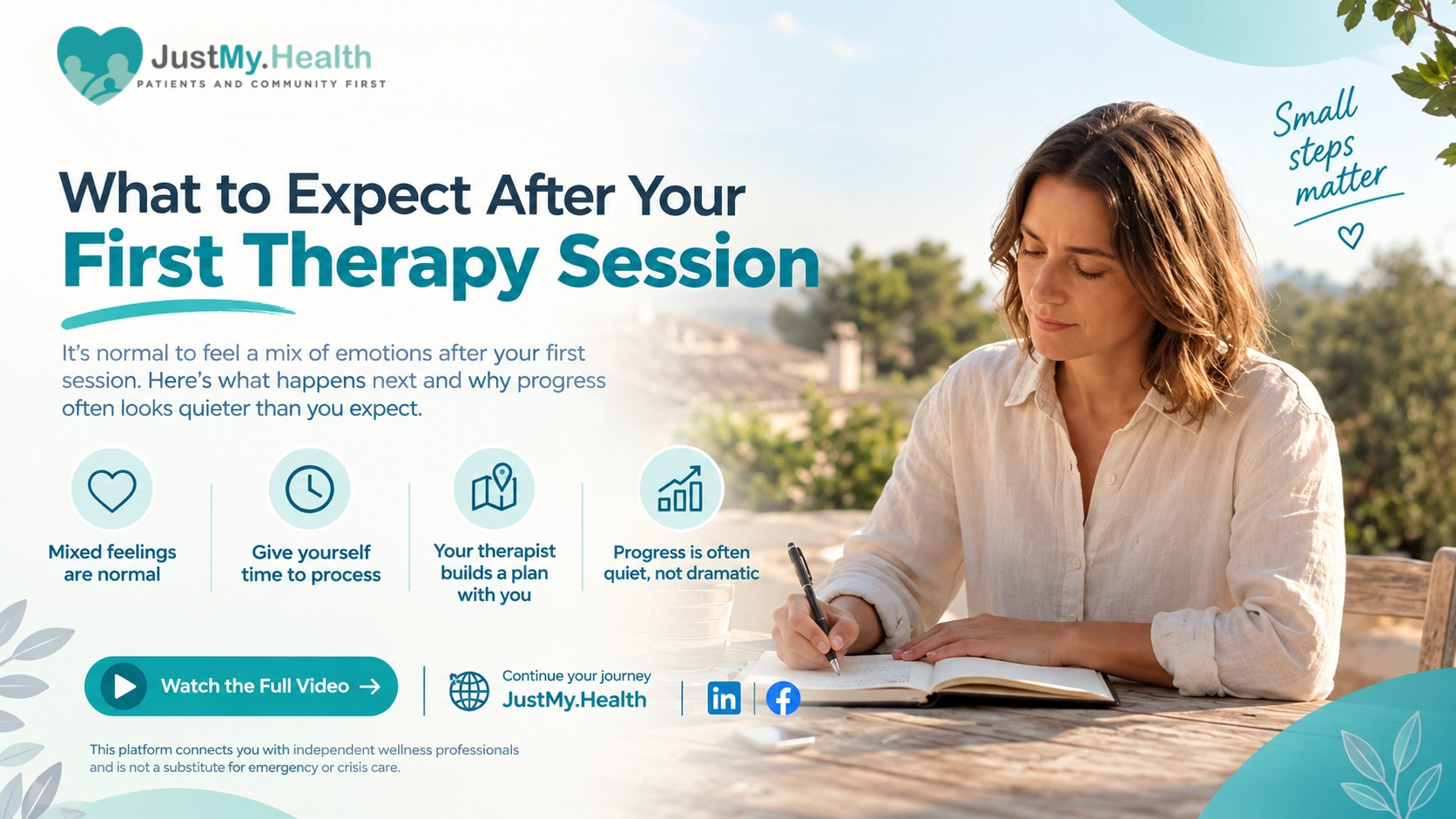 𝐖𝐡𝐚𝐭 𝐭𝐨 𝐄𝐱𝐩𝐞𝐜𝐭 𝐀𝐟𝐭𝐞𝐫 𝐘𝐨𝐮𝐫 𝐅𝐢𝐫𝐬𝐭 𝐓𝐡𝐞𝐫𝐚𝐩𝐲 𝐒𝐞𝐬𝐬𝐢𝐨𝐧