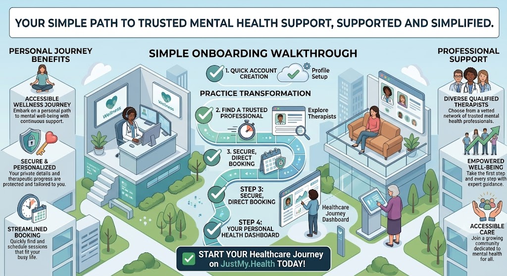 𝗙𝗶𝗻𝗱𝗶𝗻𝗴 𝘁𝗵𝗲 𝗿𝗶𝗴𝗵𝘁 𝗺𝗲𝗻𝘁𝗮𝗹 𝗵𝗲𝗮𝗹𝘁𝗵 𝘀𝘂𝗽𝗽𝗼𝗿𝘁 𝘀𝗵𝗼𝘂𝗹𝗱 𝗯𝗲 𝘀𝗶𝗺𝗽𝗹𝗲, 𝘀𝗲𝗰𝘂𝗿𝗲, 𝗮𝗻𝗱 𝗮𝗰𝗰𝗲𝘀𝘀𝗶𝗯𝗹𝗲.