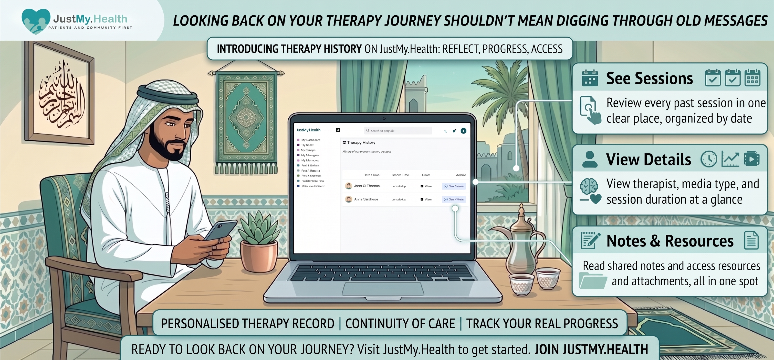 𝐋𝐨𝐨𝐤𝐢𝐧𝐠 𝐁𝐚𝐜𝐤 𝐨𝐧 𝐘𝐨𝐮𝐫 𝐓𝐡𝐞𝐫𝐚𝐩𝐲 𝐉𝐨𝐮𝐫𝐧𝐞𝐲 𝐒𝐡𝐨𝐮𝐥𝐝𝐧'𝐭 𝐌𝐞𝐚𝐧 𝐃𝐢𝐠𝐠𝐢𝐧𝐠 𝐓𝐡𝐫𝐨𝐮𝐠𝐡 𝐎𝐥𝐝 𝐌𝐞𝐬𝐬𝐚𝐠𝐞𝐬